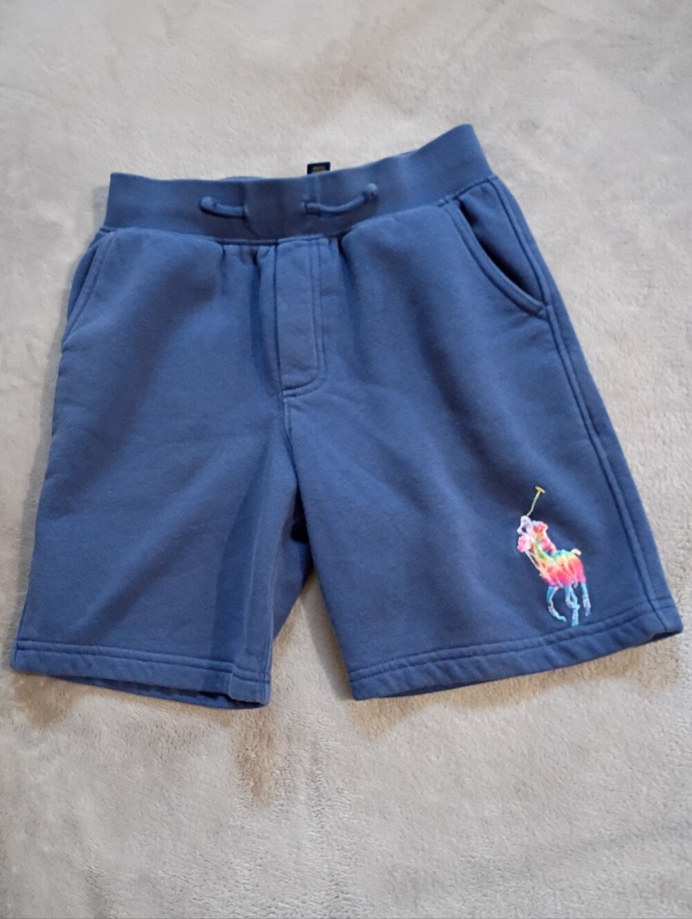 Boys Ralph Lauren Cotton Fleece Big Pony Shorts 7